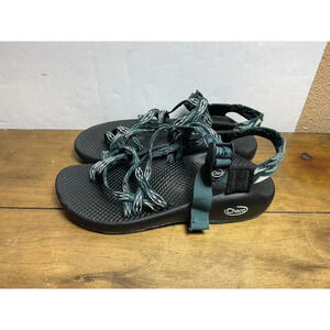 Chaco Sandals Womens SZ 7 ZX2 Classics Angular Strappy Sport J106124 Green